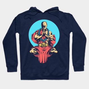 Inner Peace Buddhist Yoga Meditation Hoodie